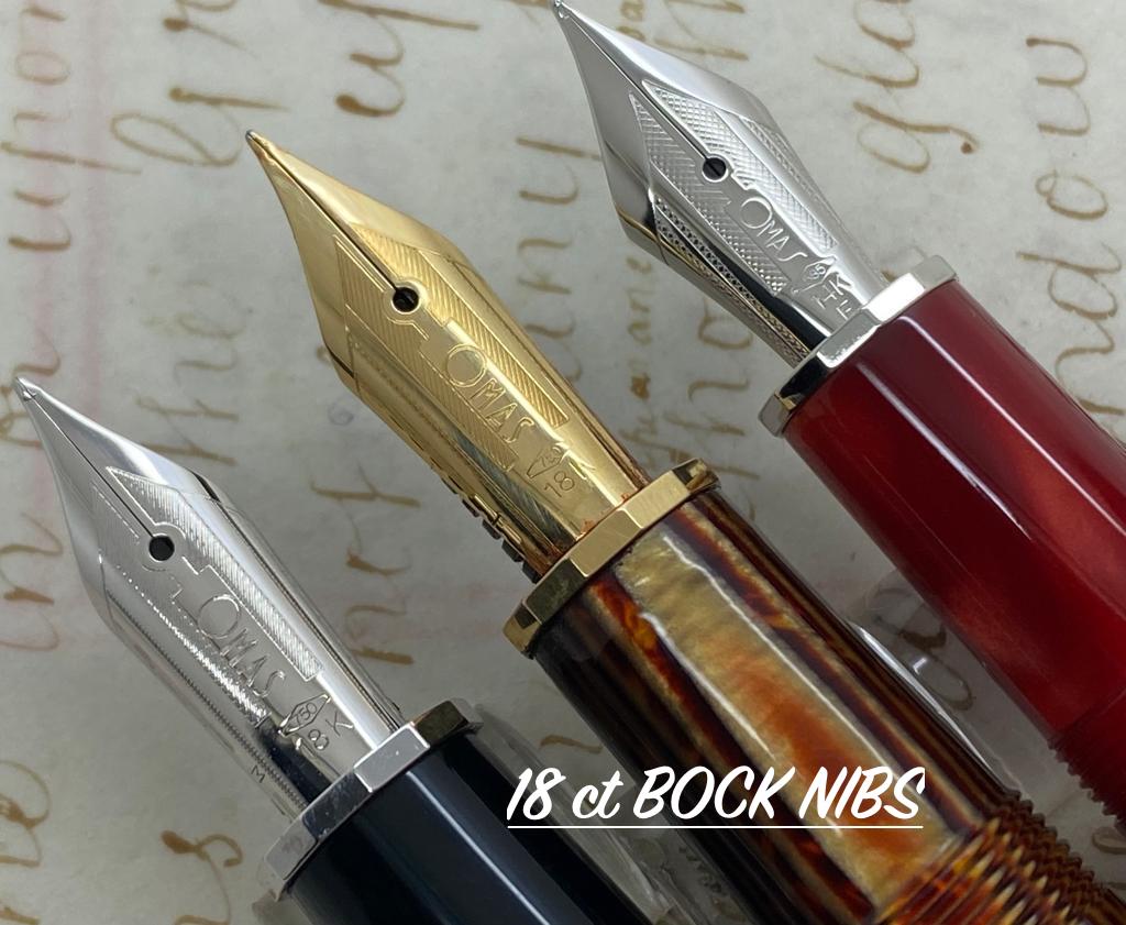 OMAS MODERN NIBS- FROM 14 CT TO 18 CT | Tenpen - By Letizia Iacopini